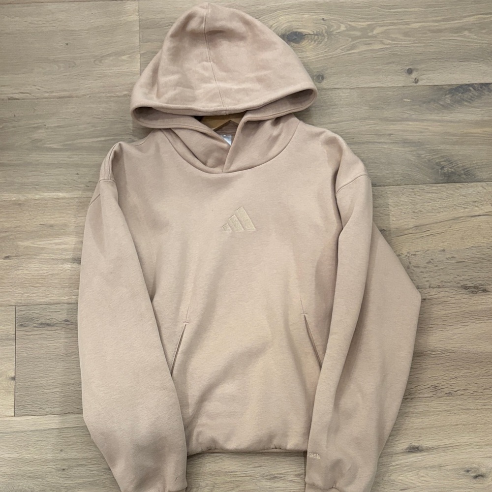 adidas Women's Hoodie in Pale Blush